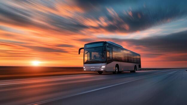 Charter bus for group transportation